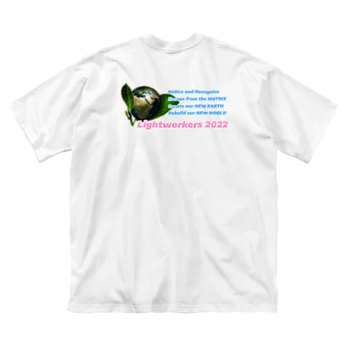 ライトワーカー2022 ビッグシルエットTシャツ