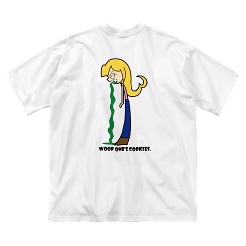 マニアックシリーズ（〇吐）（背面プリント） Big T-Shirt