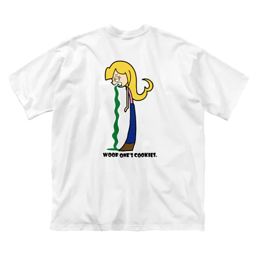 マニアックシリーズ（〇吐）（背面プリント） ビッグシルエットTシャツ