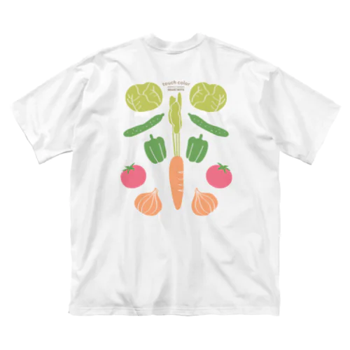 なでなで野菜ナチュラル ビッグシルエットTシャツ