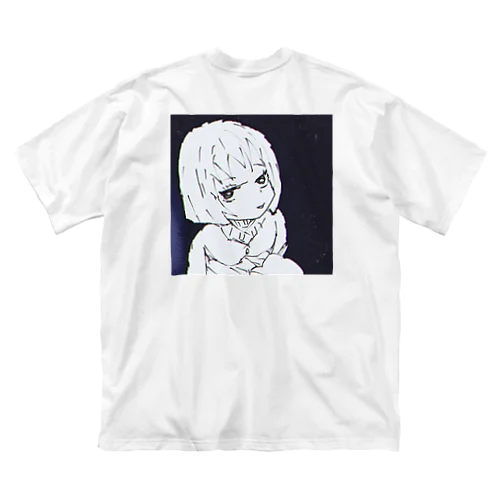 暇しちゃってるガール ビッグシルエットTシャツ