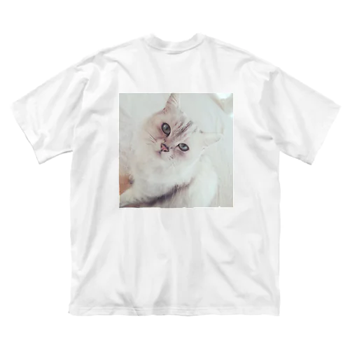 猫 ビッグシルエットTシャツ