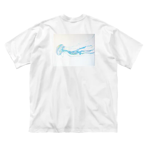 オーロラクラゲ ビッグシルエットTシャツ