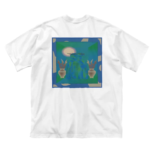 【Heart-kun】地球がハート。 Big T-Shirt