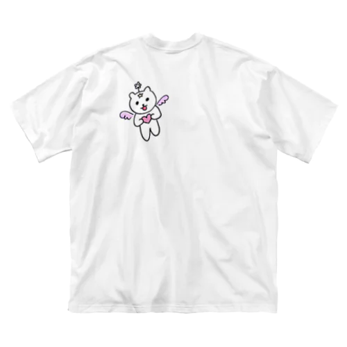 虹くま🌈透明 ビッグシルエットTシャツ