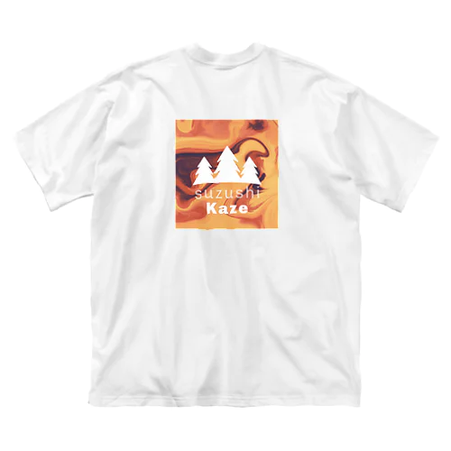 SUZUSHI-KAZE MORI ビッグシルエットTシャツ