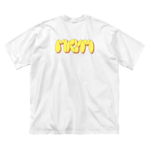 MRYM Yellow ビッグシルエットTシャツ