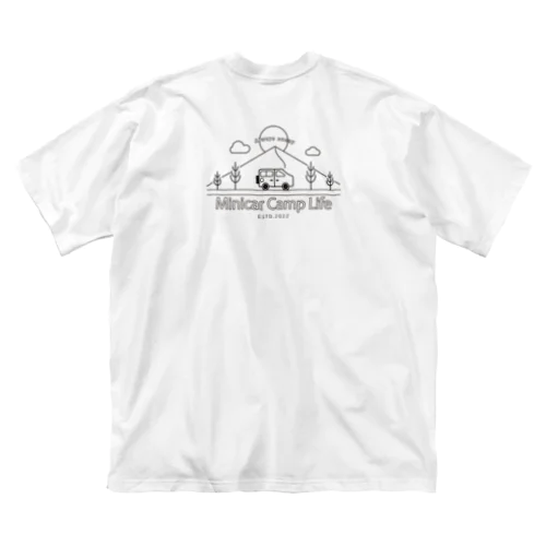 Minicar Camp Life ビッグシルエットTシャツ