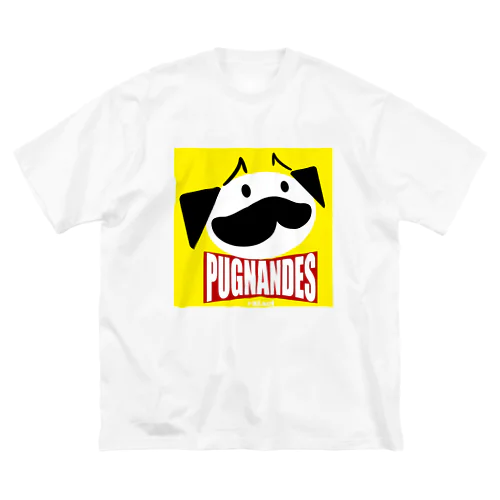 PUGNANDES2022‗Yellow ビッグシルエットTシャツ