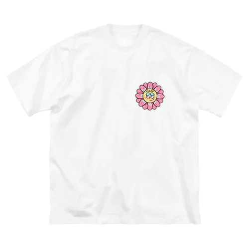 幸せを運ぶhappy flower❁ ビッグシルエットTシャツ