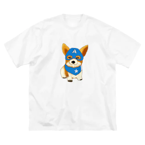 Captain dog Logo ビッグシルエットTシャツ