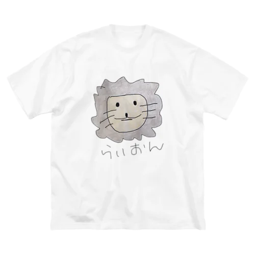 らいおん と おすぎさん ビッグシルエットTシャツ