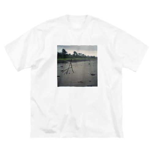 seaside gray ビッグシルエットTシャツ