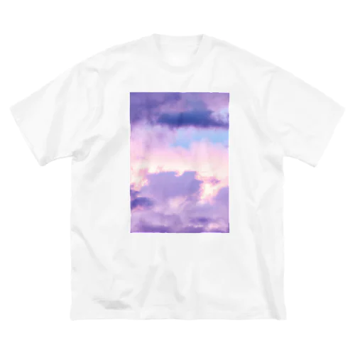 甘く溶ける空 ver.2 ビッグシルエットTシャツ