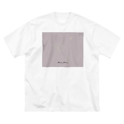 hanabi **pink ビッグシルエットTシャツ