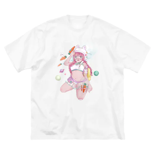 【背景無し】宇宙探索 ビッグシルエットTシャツ