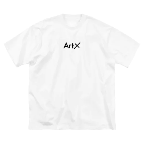 ArtX黒ロゴ ビッグシルエットTシャツ