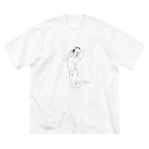 セクシーなオヤジ ビッグシルエットTシャツ