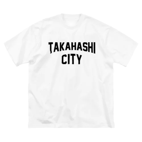 高梁市 TAKAHASHI CITY ビッグシルエットTシャツ