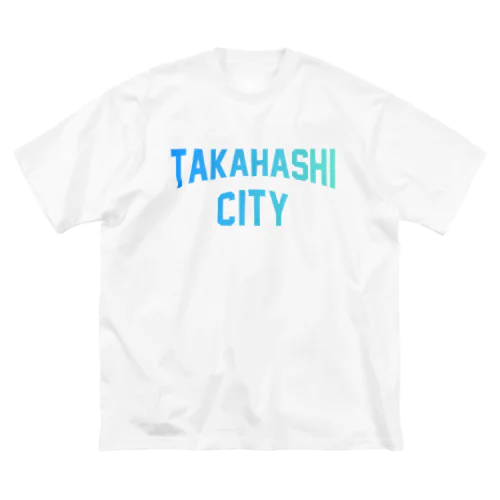 高梁市 TAKAHASHI CITY ビッグシルエットTシャツ