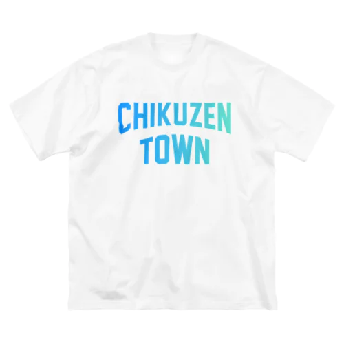 筑前町市 CHIKUZEN CITY ビッグシルエットTシャツ