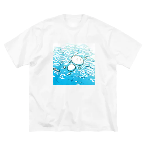 水風呂ラブ ビッグシルエットTシャツ