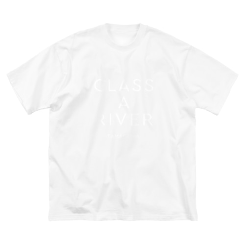 CLASS A RIVER［TAMAGAWA］ホワイト Big T-Shirt