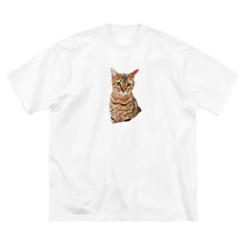 猫といっしょT ビッグシルエットTシャツ