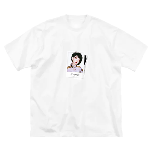 MyDoll02：マルガレーテ(海軍軍服黒髪ver) ビッグシルエットTシャツ