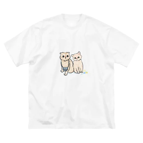 ちくわとつみれ ビッグシルエットTシャツ