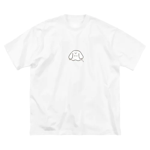 おばけいぬ(シンプル) ビッグシルエットTシャツ