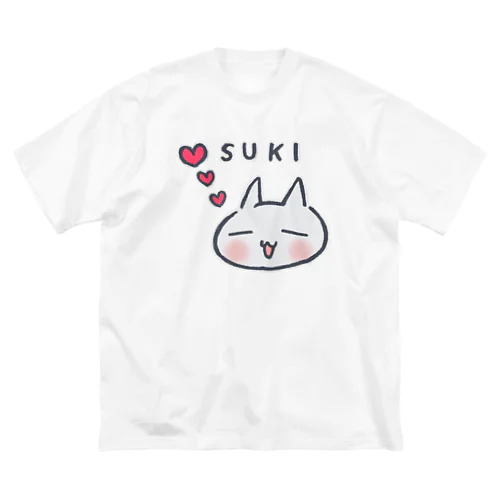 ネコチャン「SUKI」 Big T-Shirt