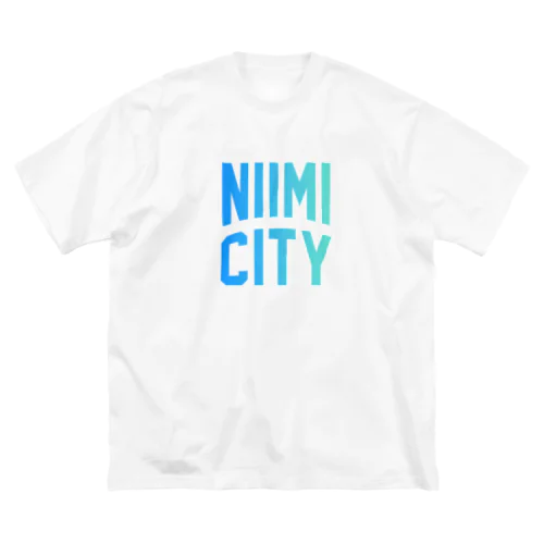 新見市 NIIMI CITY ビッグシルエットTシャツ