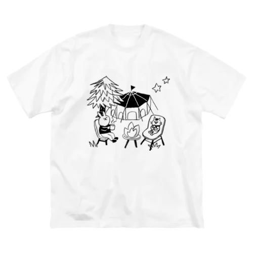 キャンプの夜 Big T-Shirt