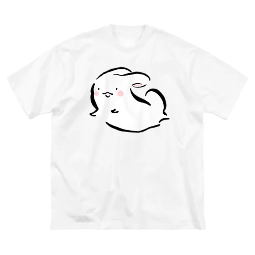 うさぎ　ジャーンプ！ ビッグシルエットTシャツ