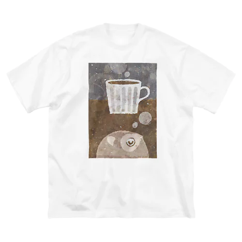 コーヒー ビッグシルエットTシャツ