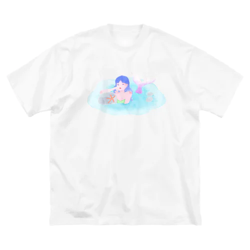 磯人魚 ビッグシルエットTシャツ