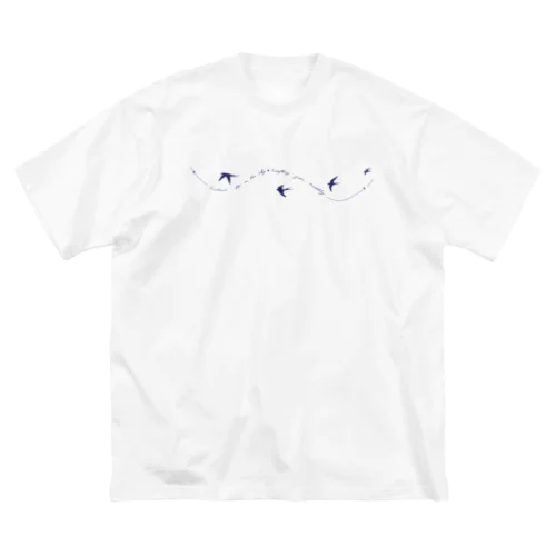 ツバメ swallows ビッグシルエットTシャツ