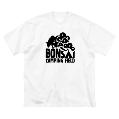 BONSAI CAMPING FIELD ロゴ Big T-Shirt