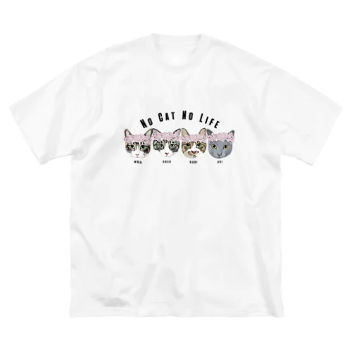 moo& chah & guri & ari ビッグシルエットTシャツ