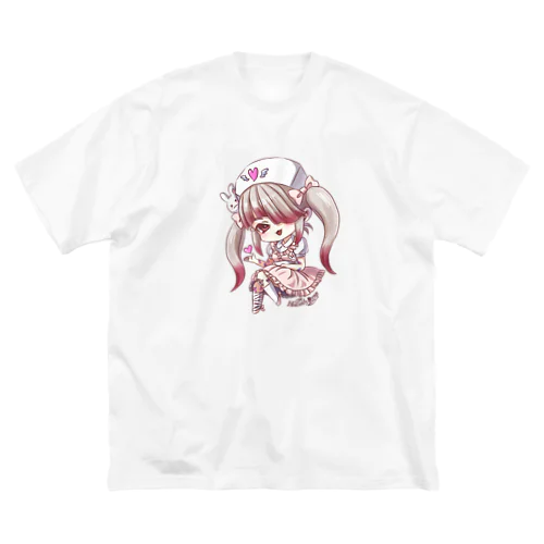 ピンクナースちゃん ビッグシルエットTシャツ