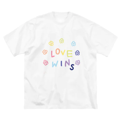 love wins! we are proud to celebrate our prides! ビッグシルエットTシャツ