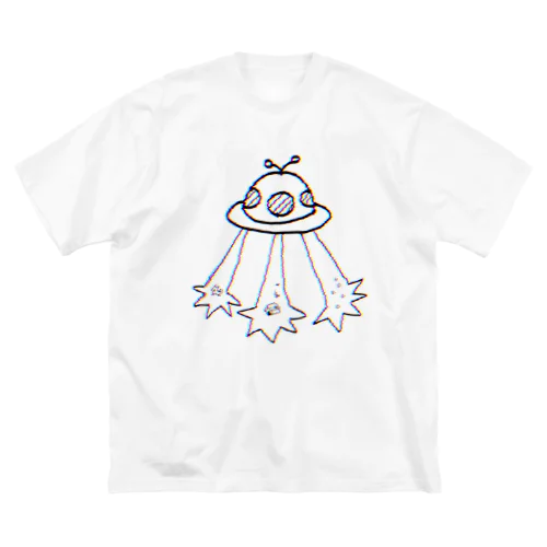 キュピー！ビビビUFO ビッグシルエットTシャツ