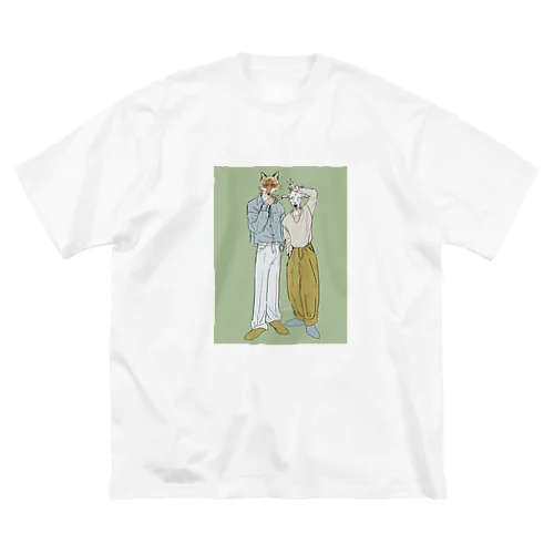 春色 ビッグシルエットTシャツ