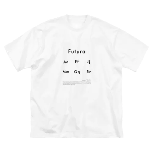 Futura - フォントシリーズ ビッグシルエットTシャツ
