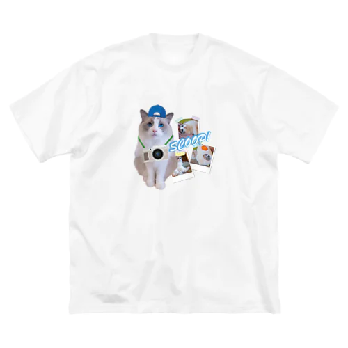 パパラッチしらたきくんの大スクープ！！！ Big T-Shirt