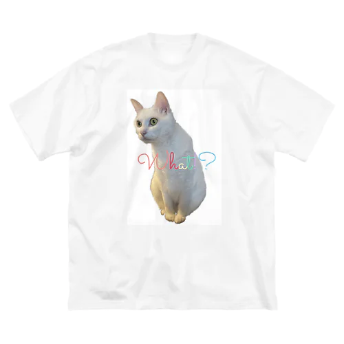 what!?ムーア ビッグシルエットTシャツ