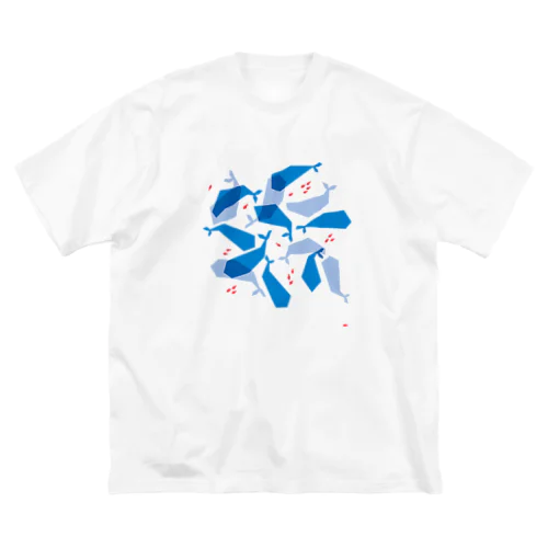 ホエール Big T-Shirt