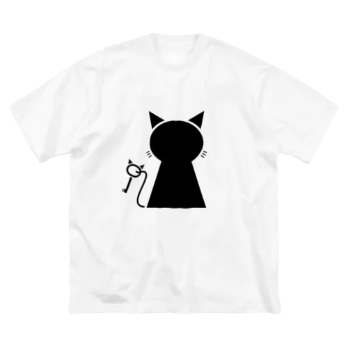 鍵穴っぽい猫 (黒猫) Big T-Shirt