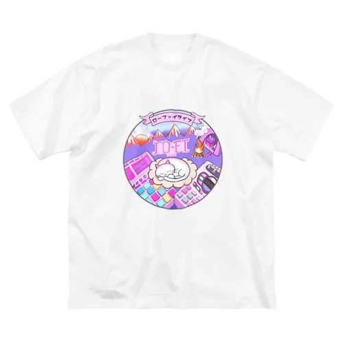 Lo-Fi Lifeオリジナルグッズ1 Big T-Shirt